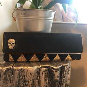 Christian Audigier Skull clutch